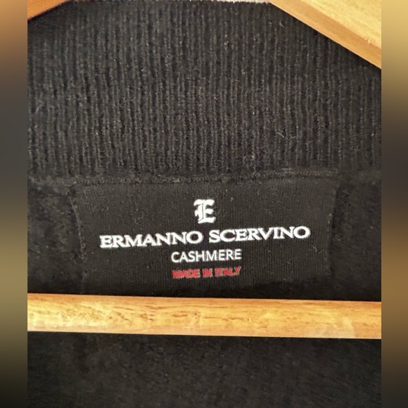 ERMANNO SCERVINO 100% Cashmere Sweater with Lace Sleeve detail | Made in Italy | - Picture 4 of 8